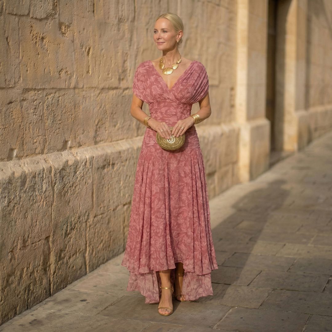 Amélia | Vestido elegante e fluido