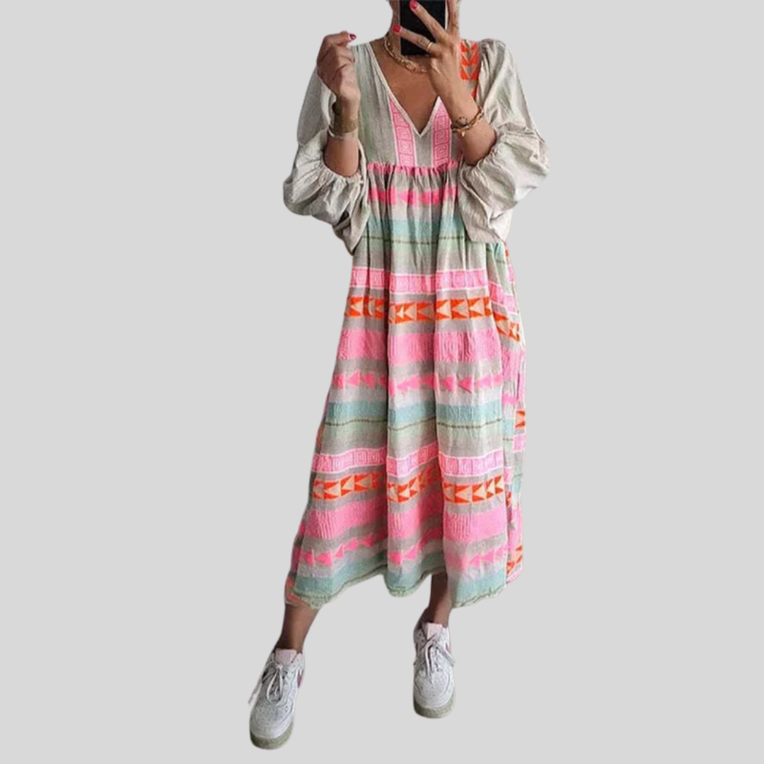 Jessenia – Vestido Boho Confortável