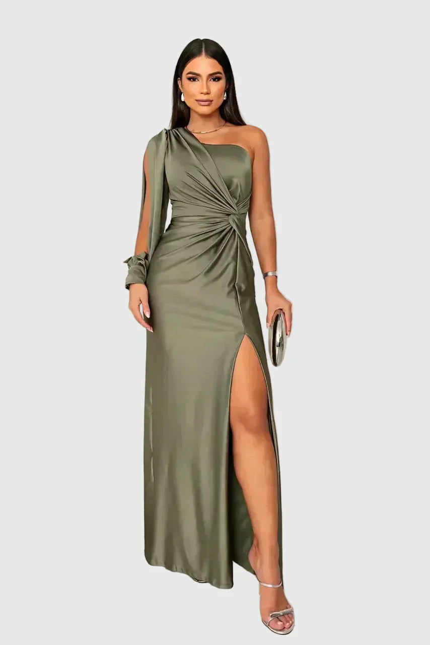Melissa | Vestido de noite maxi elegante e flutuante