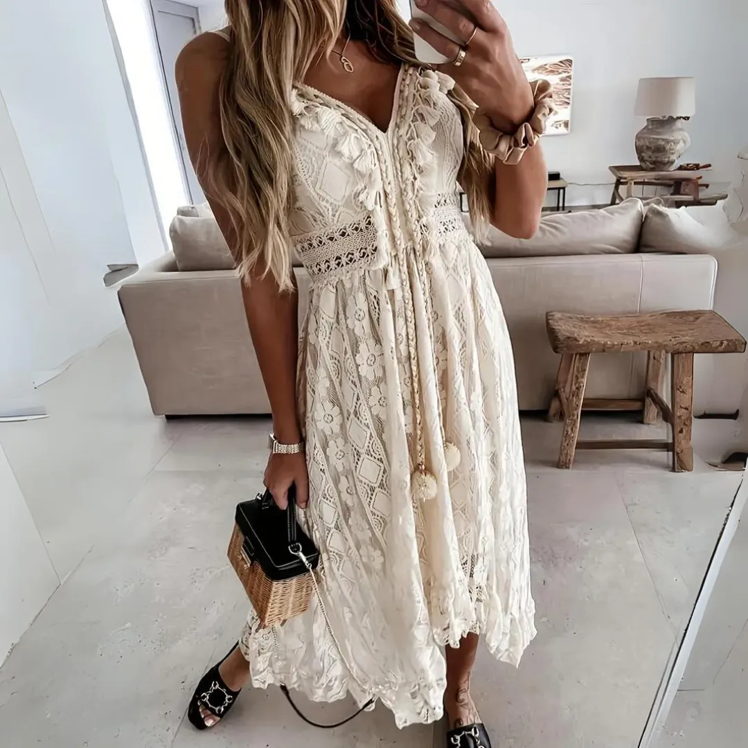 Raelene – Vestido Boho Elegante