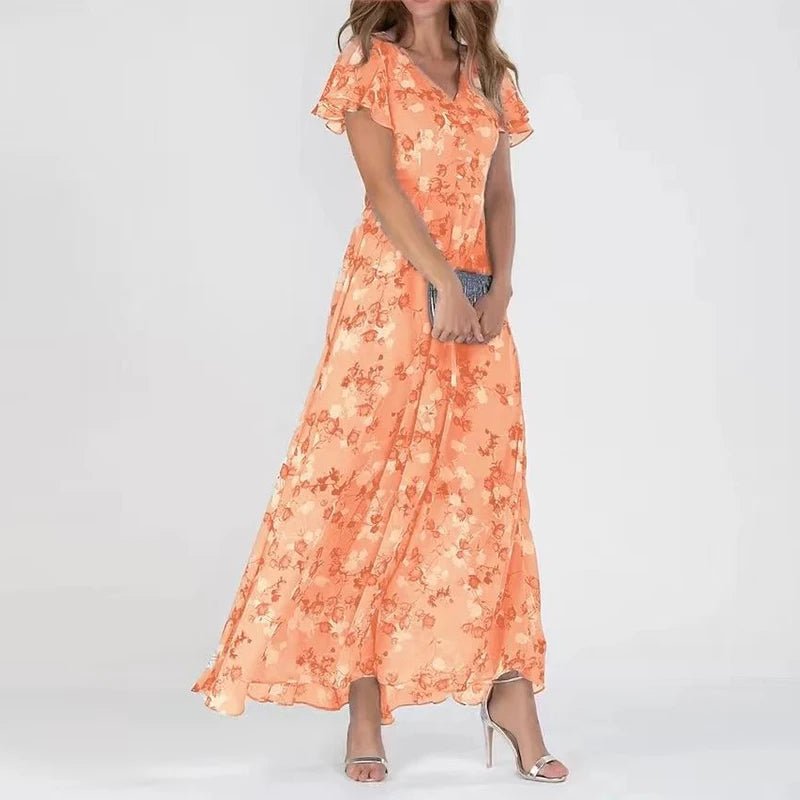 ZURI | VESTIDO ELEGANTE E FLUIDO COM EFEITO EMAGRECIMENTO